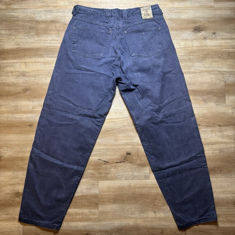 Diesel Men's Relaxed Jeans in Dark Blue - Picture 3 of 15